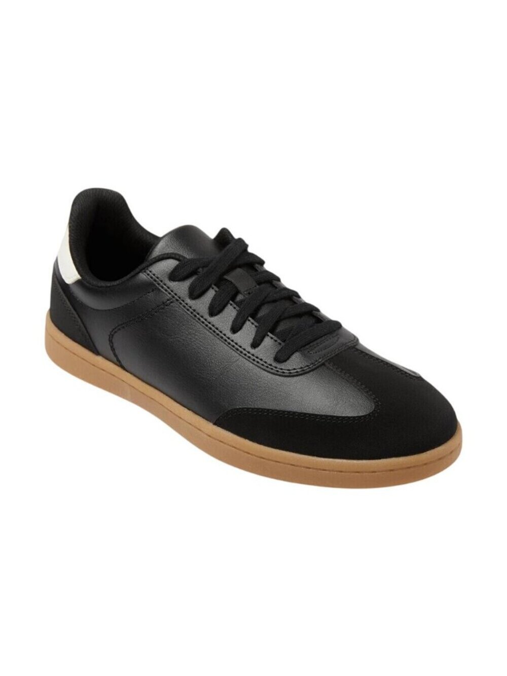 NEW Goodfellow & Co Mens Lace Up Flat Finlay Sneakers 94504654 Black 10 1/2